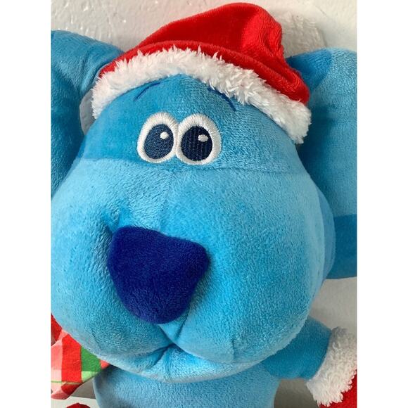 Blues Clues Santa Claus Christmas Plush toy EUC - Picture 2 of 8